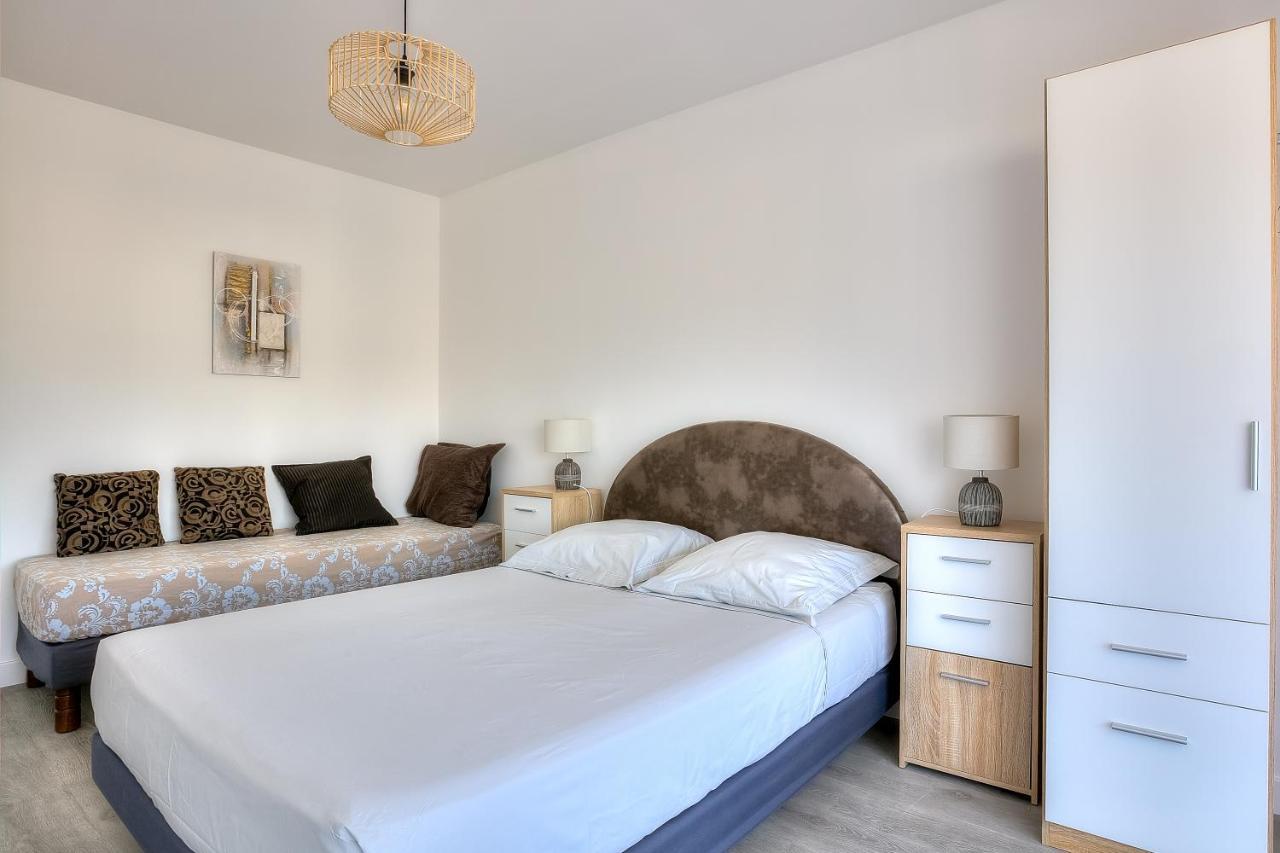 Le Sun-Beach - Spacieux 3 Pieces Avec Parking A 400 M Des Plages De ฌวง-เลส์-แป็งส์ ภายนอก รูปภาพ